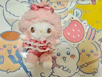 미코 산리오 팝업 봉제 인형 키링 피아노짱