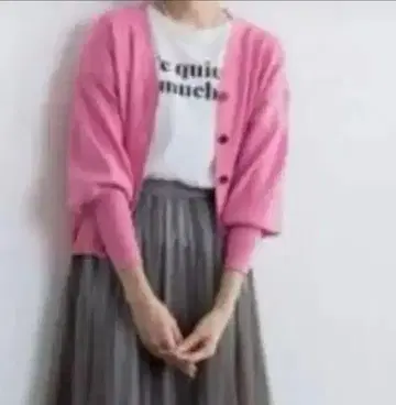 핑크 가디건 가을 옷