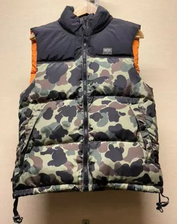 랄프 로렌 카모플라주 다운 베스트 카모플라쥬 덕 카모