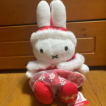 하우스텐보스 미피 봉제 인형 크리스마스 스노우 나인체