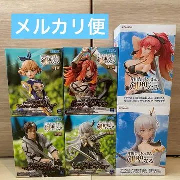 새상품 미개봉 시골의 아저씨, 검호가 되다 피규어 묶음 판매 6개 세트