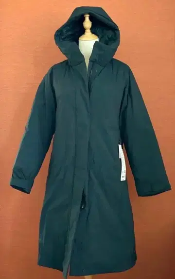 UNIQLO 울트라 웜 하이브리드 다운 롱 코트 여성용 M
