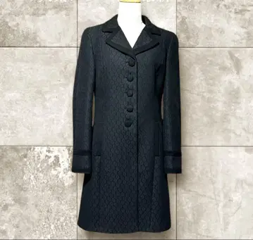 LAURA ASHLEY 로라 애슐리 롱 코트 블랙