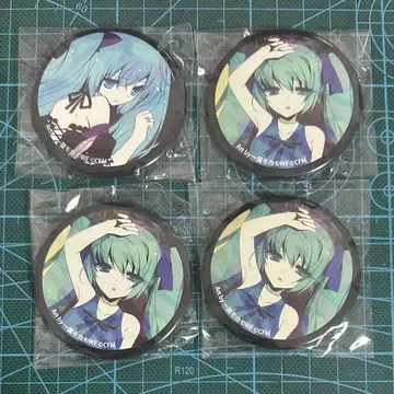 하츠네 미쿠 ACUTE ReAct 캔뱃지 이치요 모카 센본자쿠