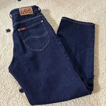 새상품급 Lee BABE 스트레치 스트레이트 데님 팬츠 S