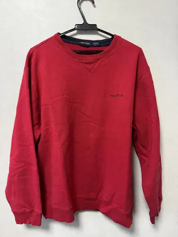 NAUTICA 레드 맨투맨 L