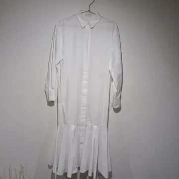 emmi 화이트 셔츠 원피스