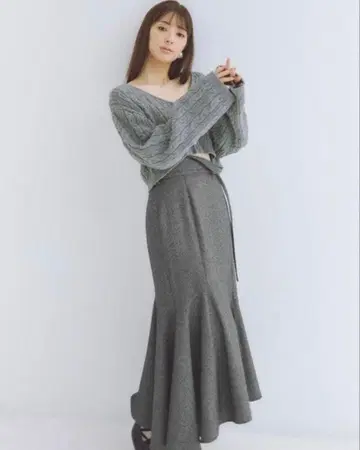 fray.i.d 어시멘틀리 머메이드 스커트