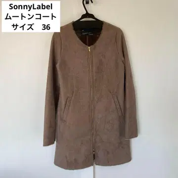 SonnyLabel 사니라벨 어반 리서치 무스탕 코트 36