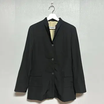[ JIL SANDER ] 질 샌더 (38) 실크 100% 자켓 블랙