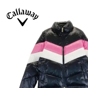 컨디션 최상 callaway 다운 자켓 L 블랙 여성용 2way