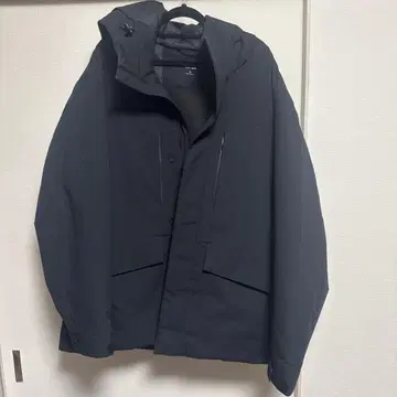 유니클로 하이브리드 다운 후드티 XL