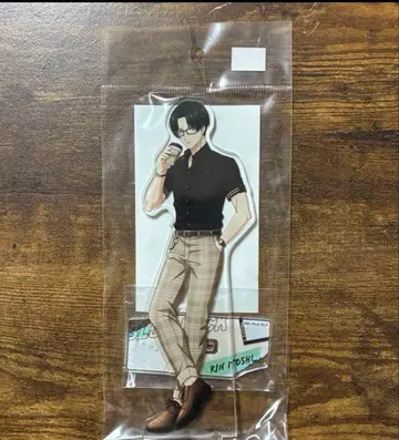 블루 록 이토시 린 휴일 안경 아크릴 스탠드