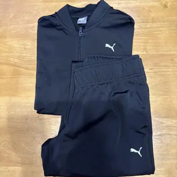 Puma 저지와 팬츠 세트 블랙