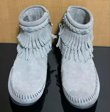 미네통카 프린지 숏부츠