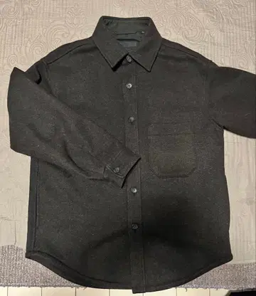 블랙 셔츠 자켓 M 사이즈
