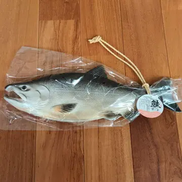 리얼 물고기 봉제 인형 약 30cm 택 포함