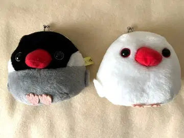[ 레어 ] 귀여운 문조 봉제 인형 지갑