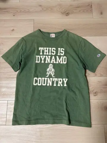 챔피온 Champion T셔츠 그린 계열 M 사이즈