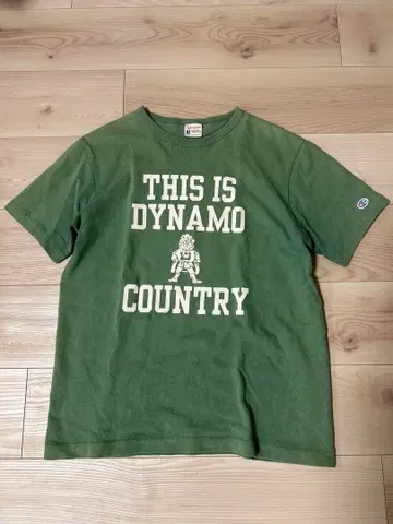 챔피온 Champion T셔츠 그린 계열 M 사이즈