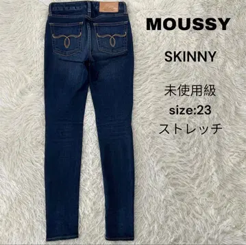 미사용급 MOUSSY WF Rebirth embroidery SKINNY