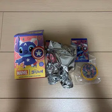 스티치 MARVEL 마블 피규어 캡틴아메리카