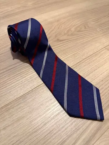 Salvatore Ferragamo 넥타이 네이비 스트라이프
