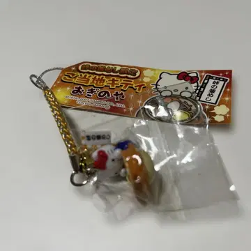 헬로키티 오기노야 도게노 카마메시 네츠케 스트랩 산리오 레어 2007년