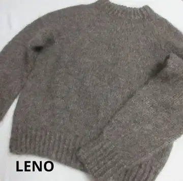 LENO 스웨터 니트 알파카 모헤어 니트 울 스웨터