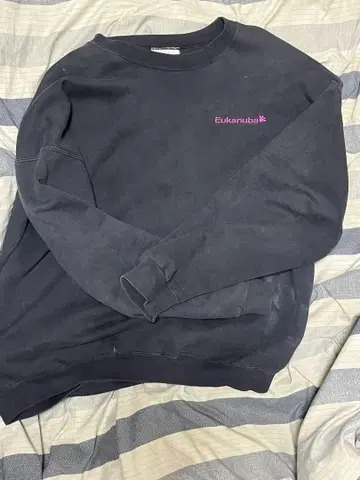 Hanes Eukanuba 블랙 트레이닝복