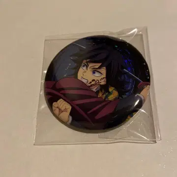 귀멸의 칼날 무한성편 아카자 재래 랜덤 글리터 캔뱃지 토미오카 기유