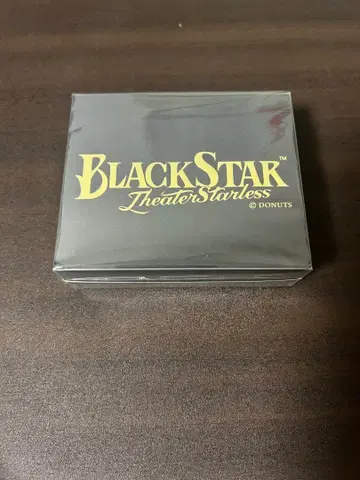 BLACKSTAR 브라스 2연 반지 야광