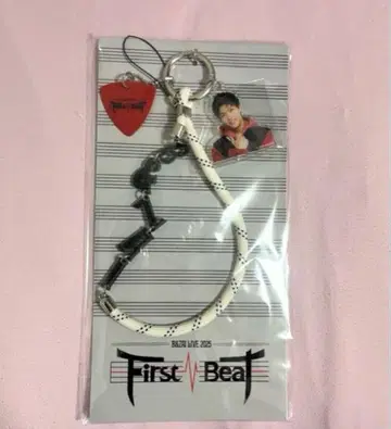 B&ZAI 2025 First Beat 스트랩 키링 스다 린네