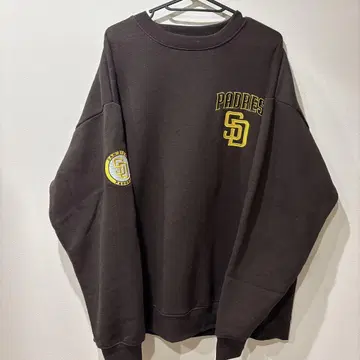 PADRES 크루넥 트레이닝복 브라운 L