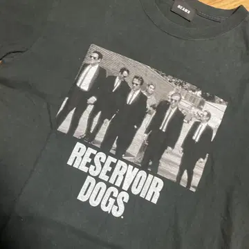 BEAMS / 별주 RESERVOIR DOGS 레더 보아 T셔츠