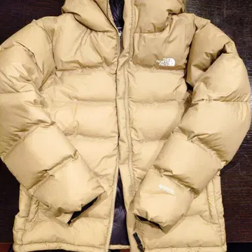 THE NORTH FACE 베이지 다운 자켓 L 사이즈