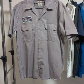 dickies 워크 셔츠 M 사이즈 그레이