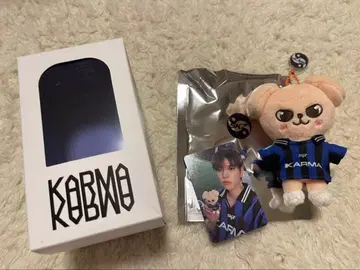 KARMA 퍼핌 봉제 인형 승민 트레이딩 카드 포함