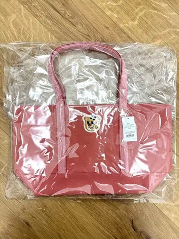 러브리 바이 페이러 올드 테디 걸 와펜 토트백 대