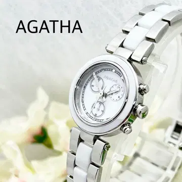 미사용품 AGATHA 아가타 여성용 손목시계 작동품