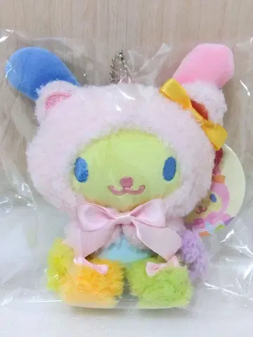 산리오 우사하나 복슬복슬 애니멀 후드 므뉴구루미