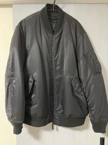 UNIQLO 유니클로 MA-1 블루종 블랙 3XL