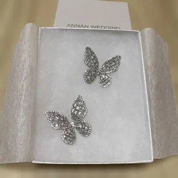 ANNAN WEDDING 브라이덜 귀걸이 나비 BE02