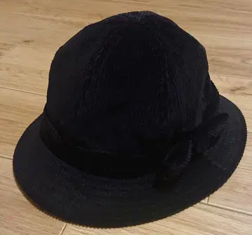 NOAH 블랙 코듀로이 버킷 햇 벨 햇