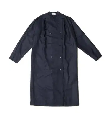 신메 신메 V넥 코트 네이비