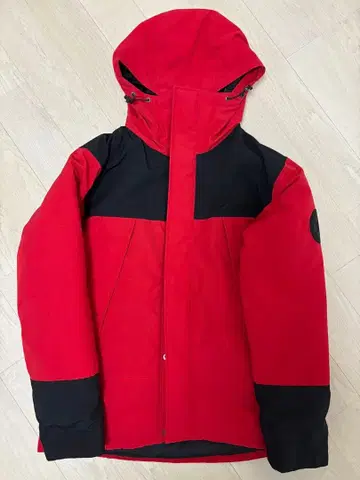 AZUL by moussy 다운 자켓 S 빨간색/블랙