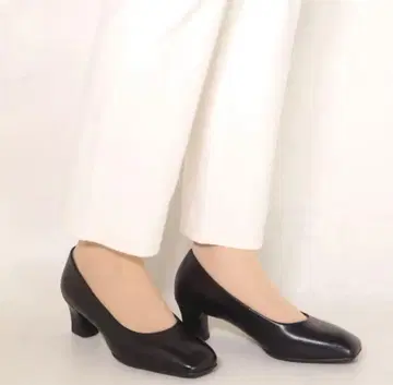 핏핏 스퀘어토 펌프스니커 블랙