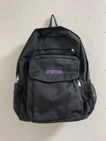 JANSPORT 블랙 백팩