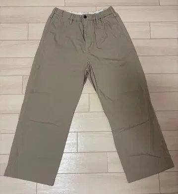 [ UNITED ARROWS ] 베이지 와이드 팬츠