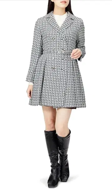 [ 0 ] 스나이델 자켓 미니 원피스 여성용 원피스